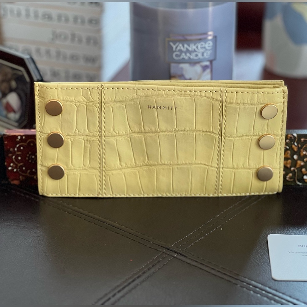 Hammitt 110 North | Sunstruck Yellow Crocco | NWOT